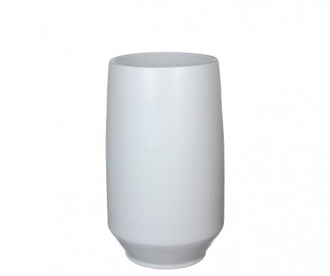 VASE ROND JORDI BLC H50XD28CM