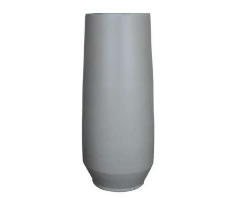 VASE ROND JORDI GRIS H70XD28CM
