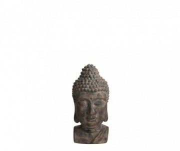 BOUDDHA GRIS L23X26XH48CM