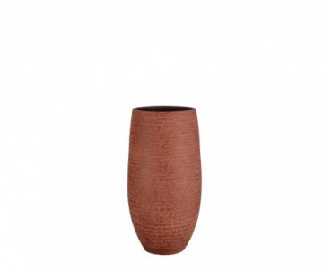 VASE ROND MILOS MARRON H35XD22