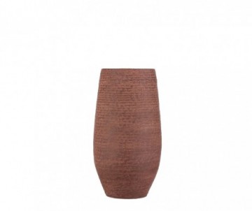 VASE ROND MILOS MARRON H50XD26