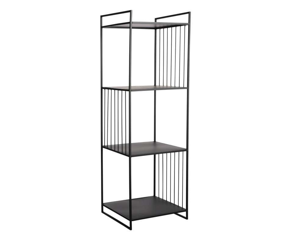 ETAGERE PACO NOIR H120CM