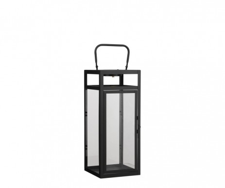 LANTERNE BARK NOIR SOLAR H41