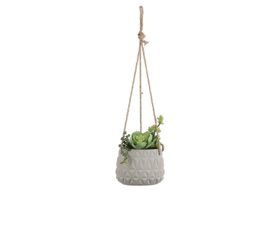 PLANTE ARTIFICIEL POT VERT H21XD14CM