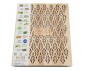 COFFRET BOIS AJOURE 60 SACHETS