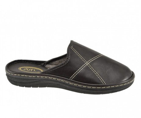 MULE HOMME PUIR T43 MARRON