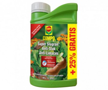 GRANULES SUPER SLUGRAN ANTI-LIMACES 400GR + 25% GRATIS - COMPO