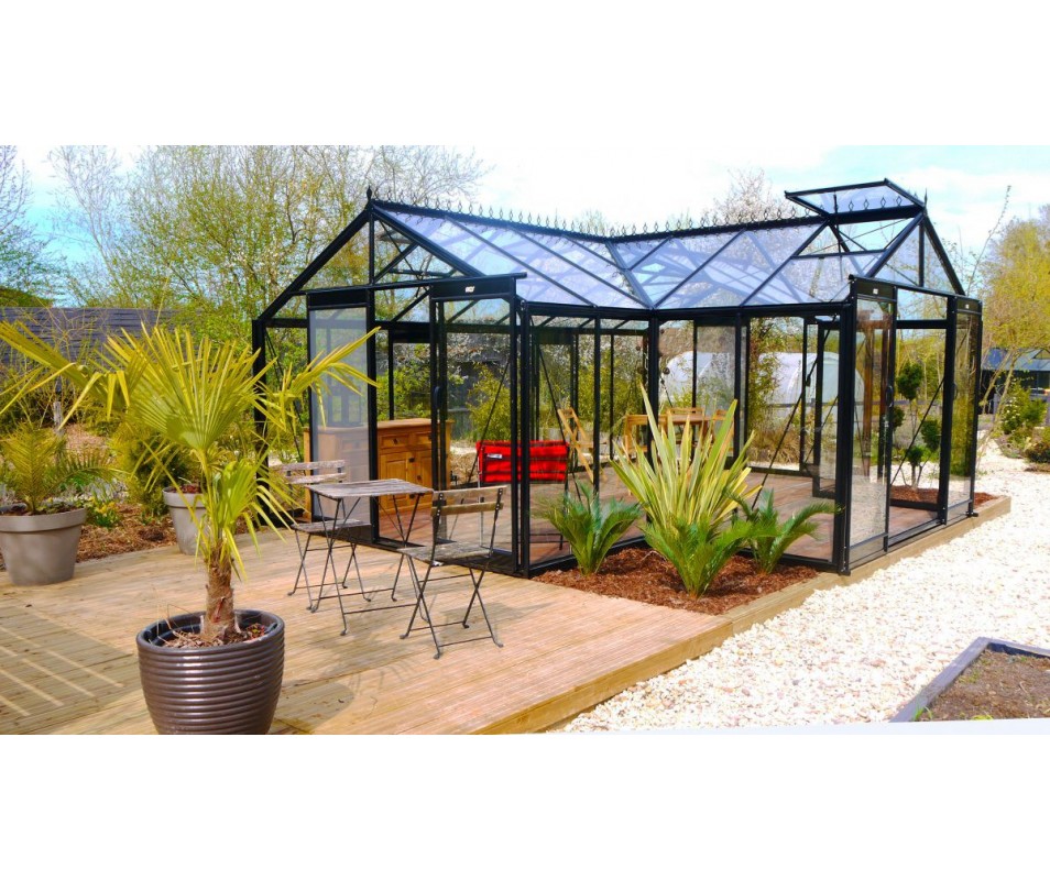 ORANGERIE SOPHIE  ALU NOIR RAL 9005