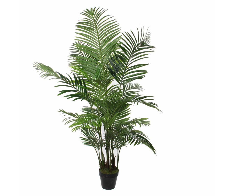 Plante artificielle avec pot palmier vert 70 cm décoration