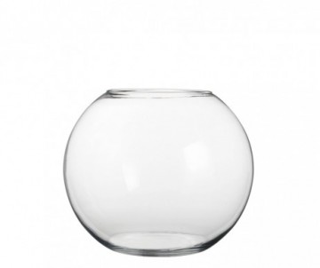 VASE BOULE VERRE - H23XD30CM