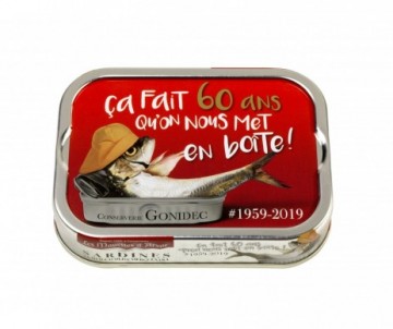 SARDINES MILLESIMEES 60 ANS BIO