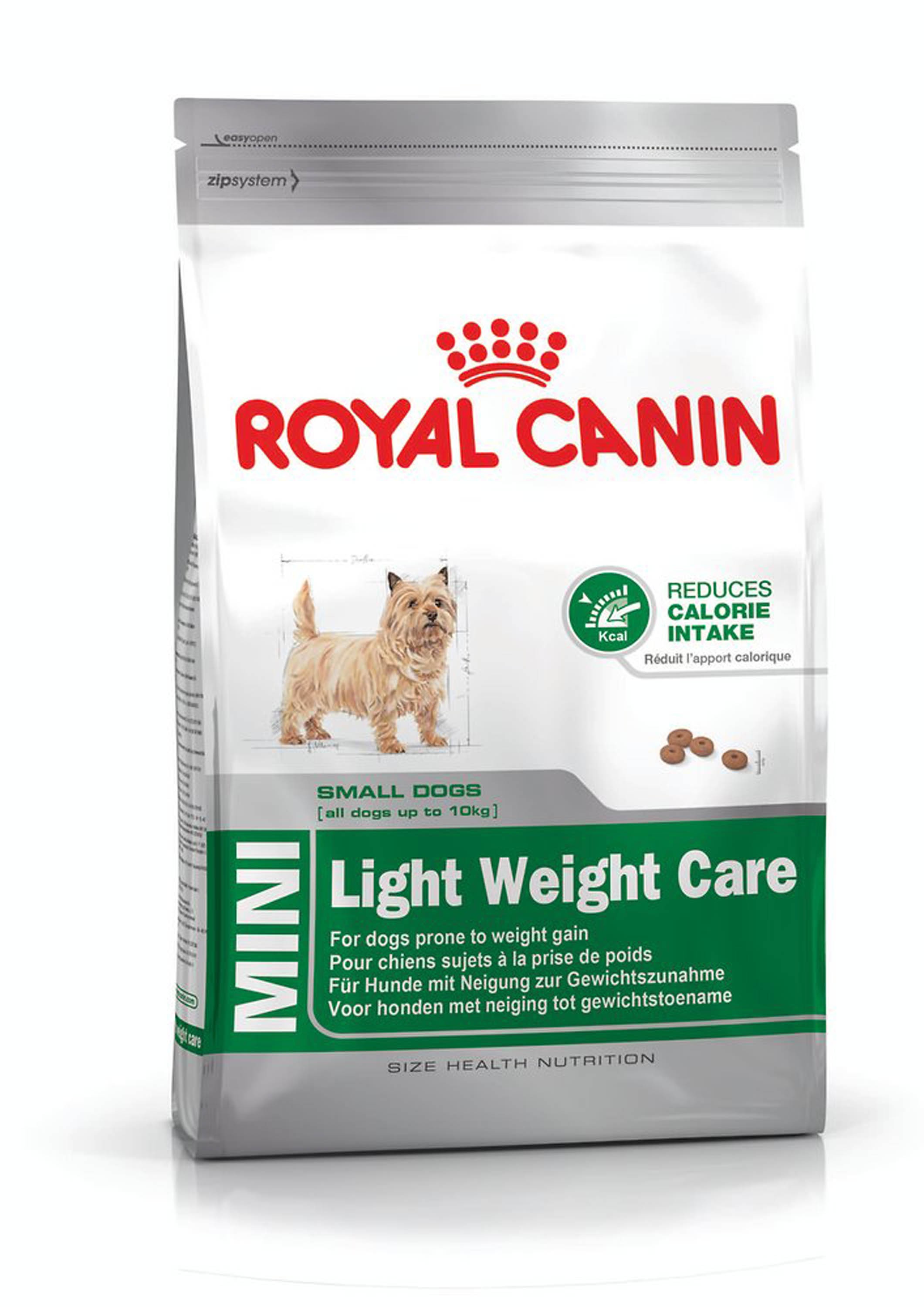 CROQUETTES MINI LIGHT WEIGHT CARE 8KG ROYAL CANIN