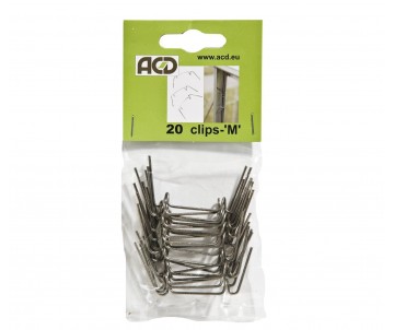 CLIPS DE VERRE M (20 PCS/SAC)