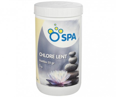 SPA CHLORE LENT 20G 1KG