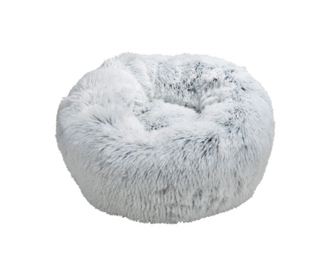 LIT PELUCHE HARVEY 50CM BLANC-NOIR