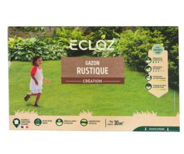 GAZON RUSTIQUE 1KG ECLOZ